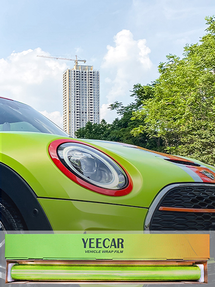 YEECAR color change car film-sprout green